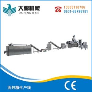面包糠生產線